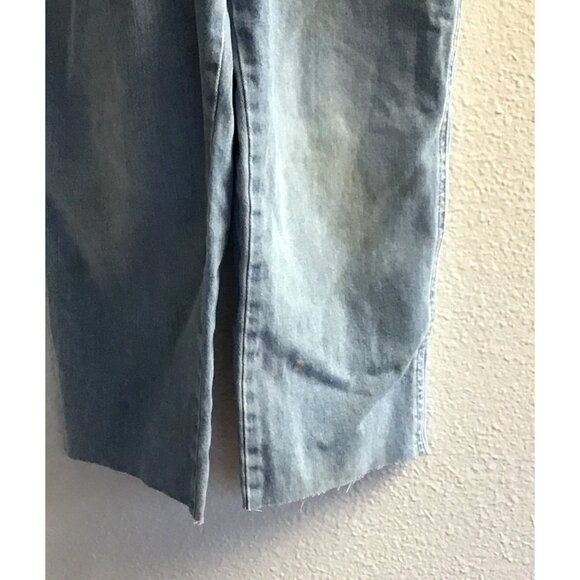 MICKEY'S STUFF- KIDS LIGHT WASH DENIUM OVERALL PANTS 100% COTTON SIZE 12 - Picture 7 of 7